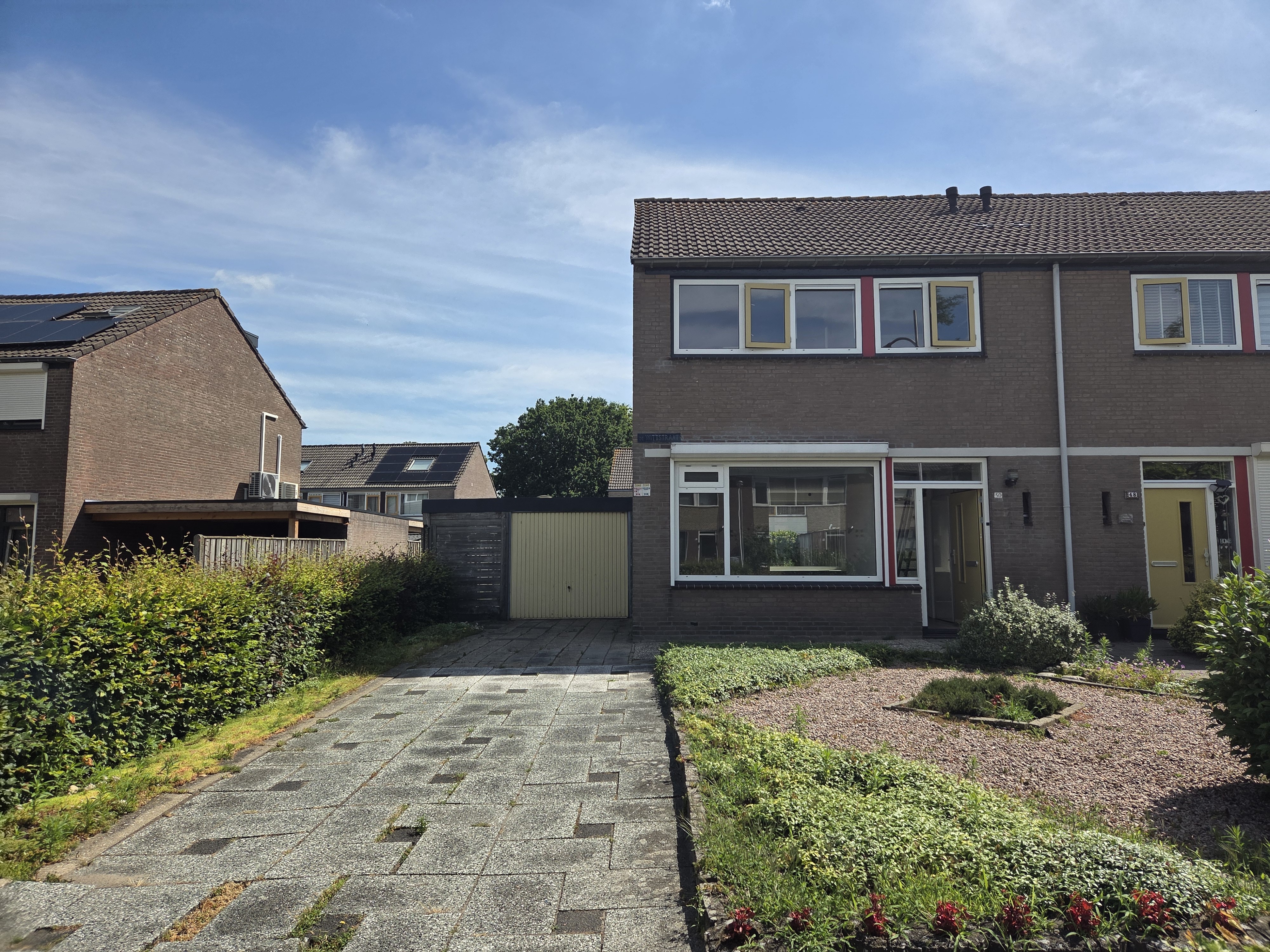 Hoekwoning te huur: de Wittstraat 50, Vijf Eiken Rijen