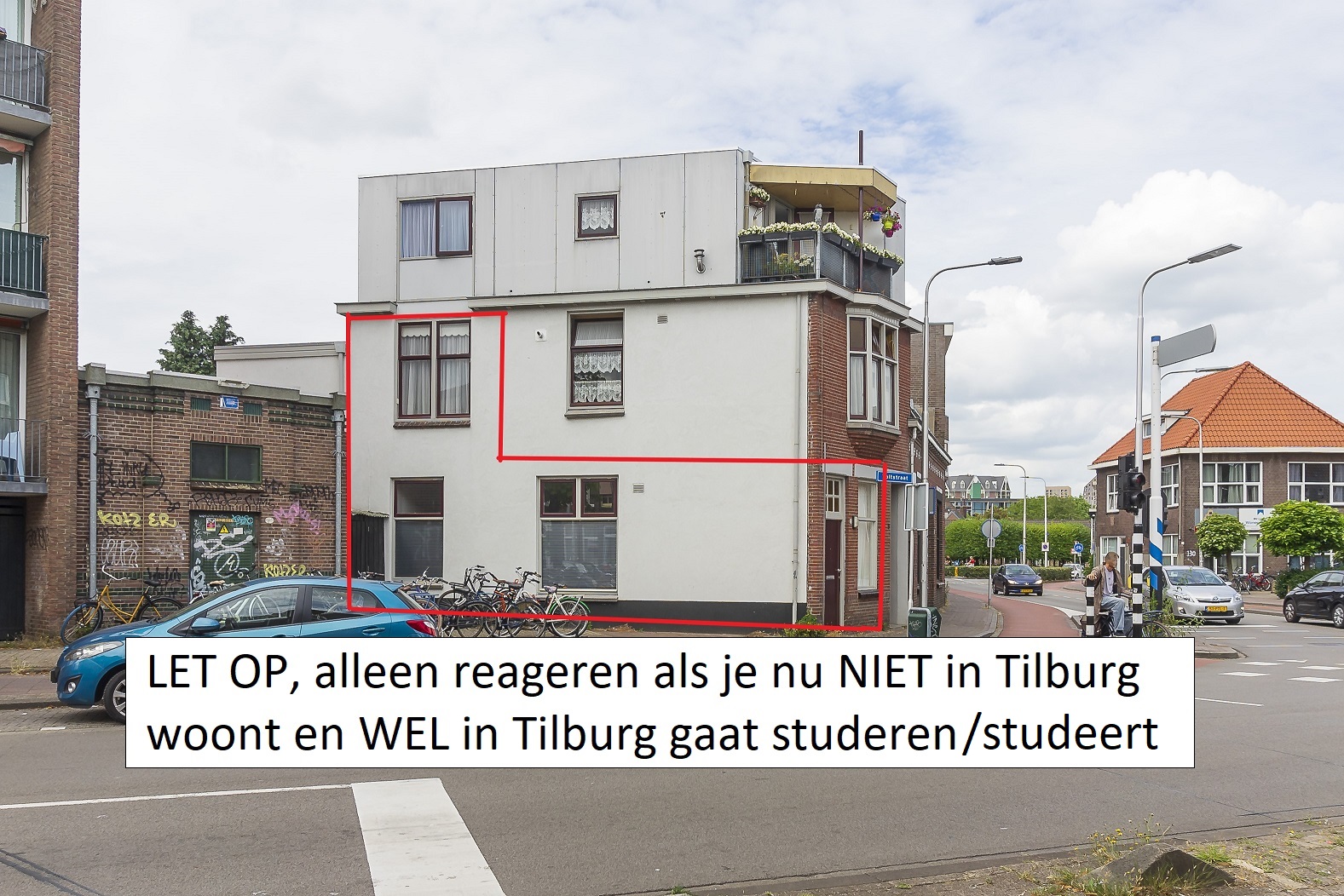 Appartement te huur: Voltstraat 5, Zeeheldenbuurt Tilburg